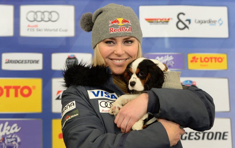 Lindsey Vonn And Lucie