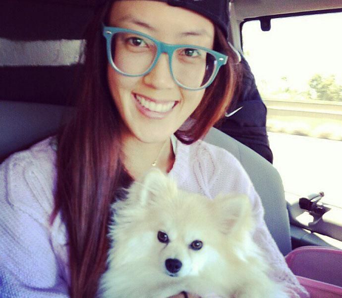 Michelle Wie And Lola