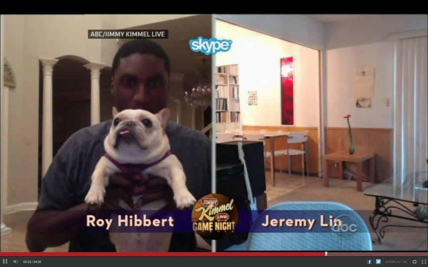 Roy Hibbert And Nala