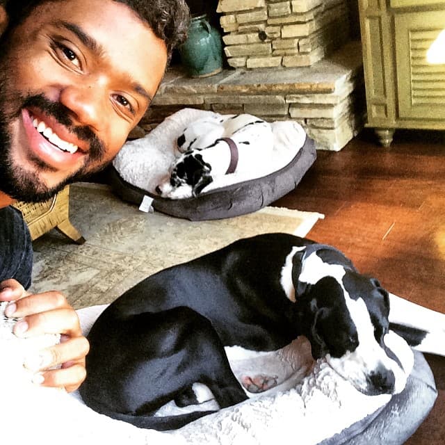 Russell Wilson And Tyson And Texas