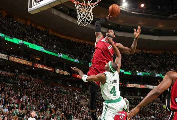 LBJ Crashes The JET