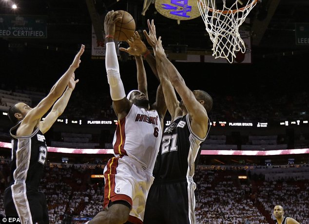LeBron James And Tim Duncan