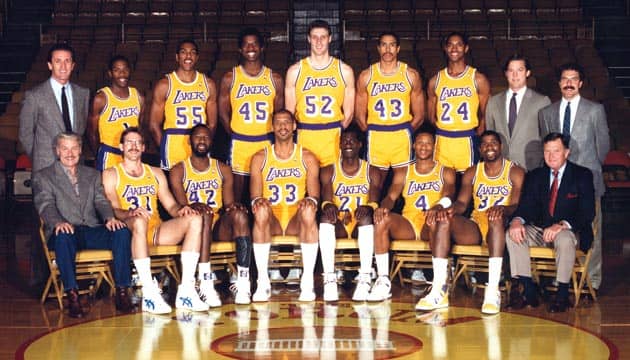 1986 87 Los Angeles Lakers