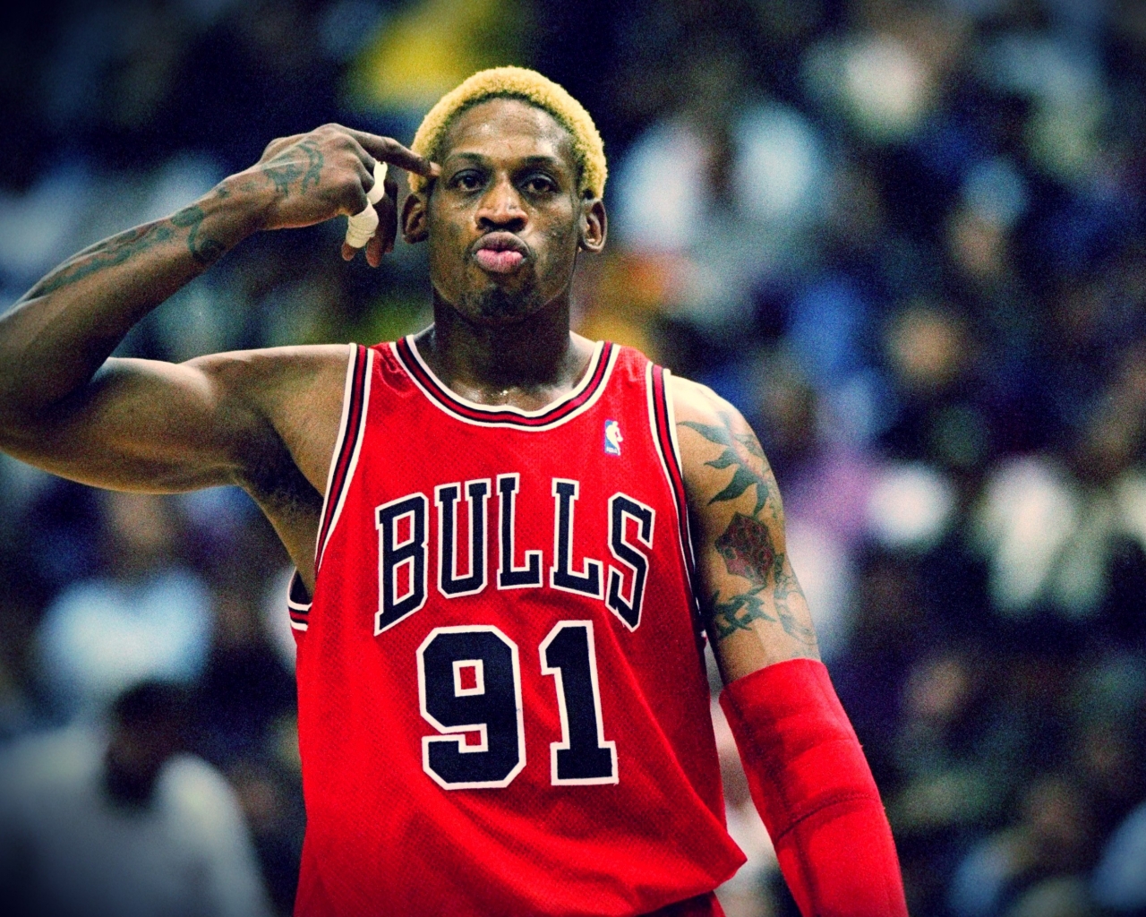 Dennis Rodman Chicago Bulls | DailySportX