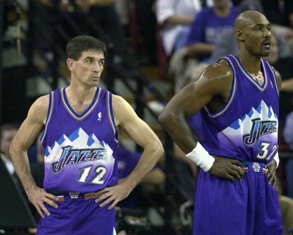 Karl Malone Utah Jazz