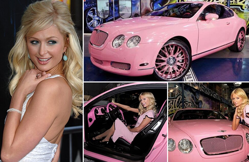 Paris Hilton Bentley GT Continental 285K