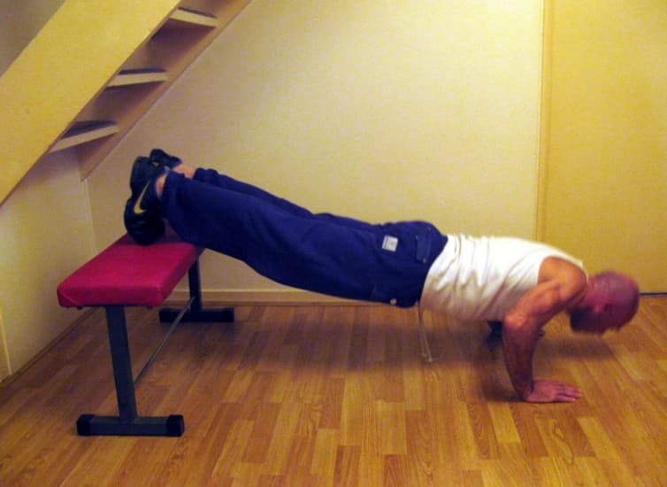 Decline Push Ups